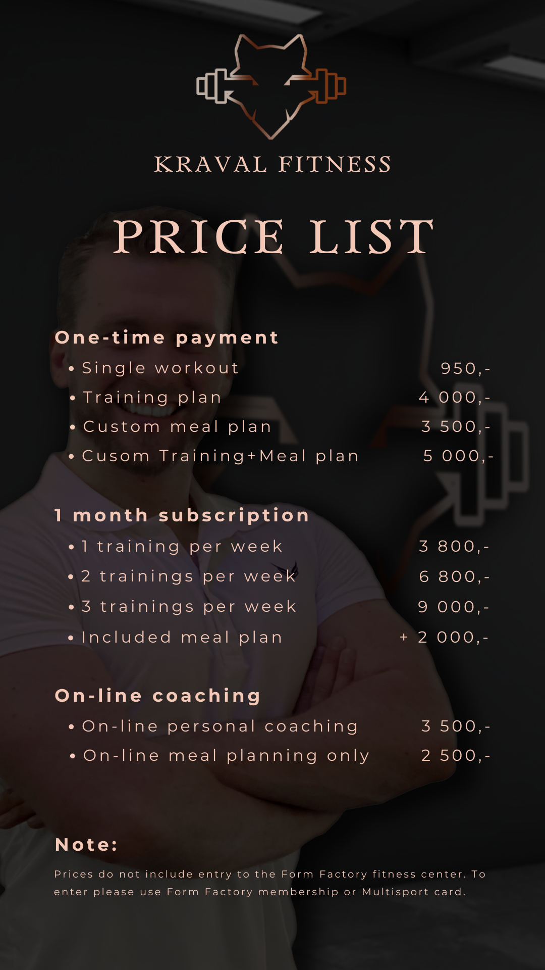 Pricing Information